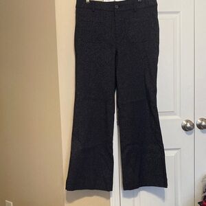 JCrew Factory sparkle twill Lizzie patch pocket pants